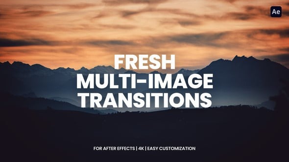 Multi-image Transitions For After Effects