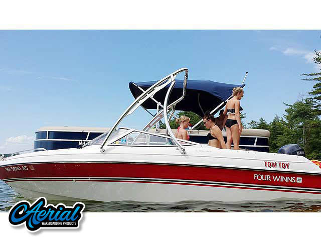 1994 Four Winns 180 Horizon SE (19') with Ascent Wakeboard Tower Review