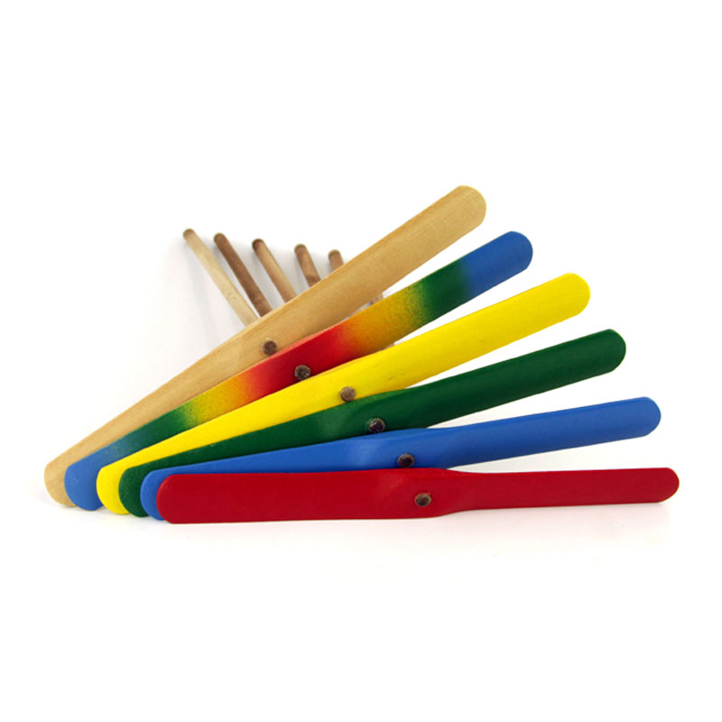 Aero Prop Flying Propeller Hand Powered Helicopter Toy Made in the USA