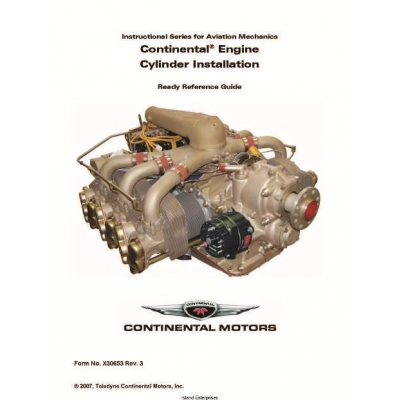 Continental Engine Cylinder Installation Ready Reference Guide X30653