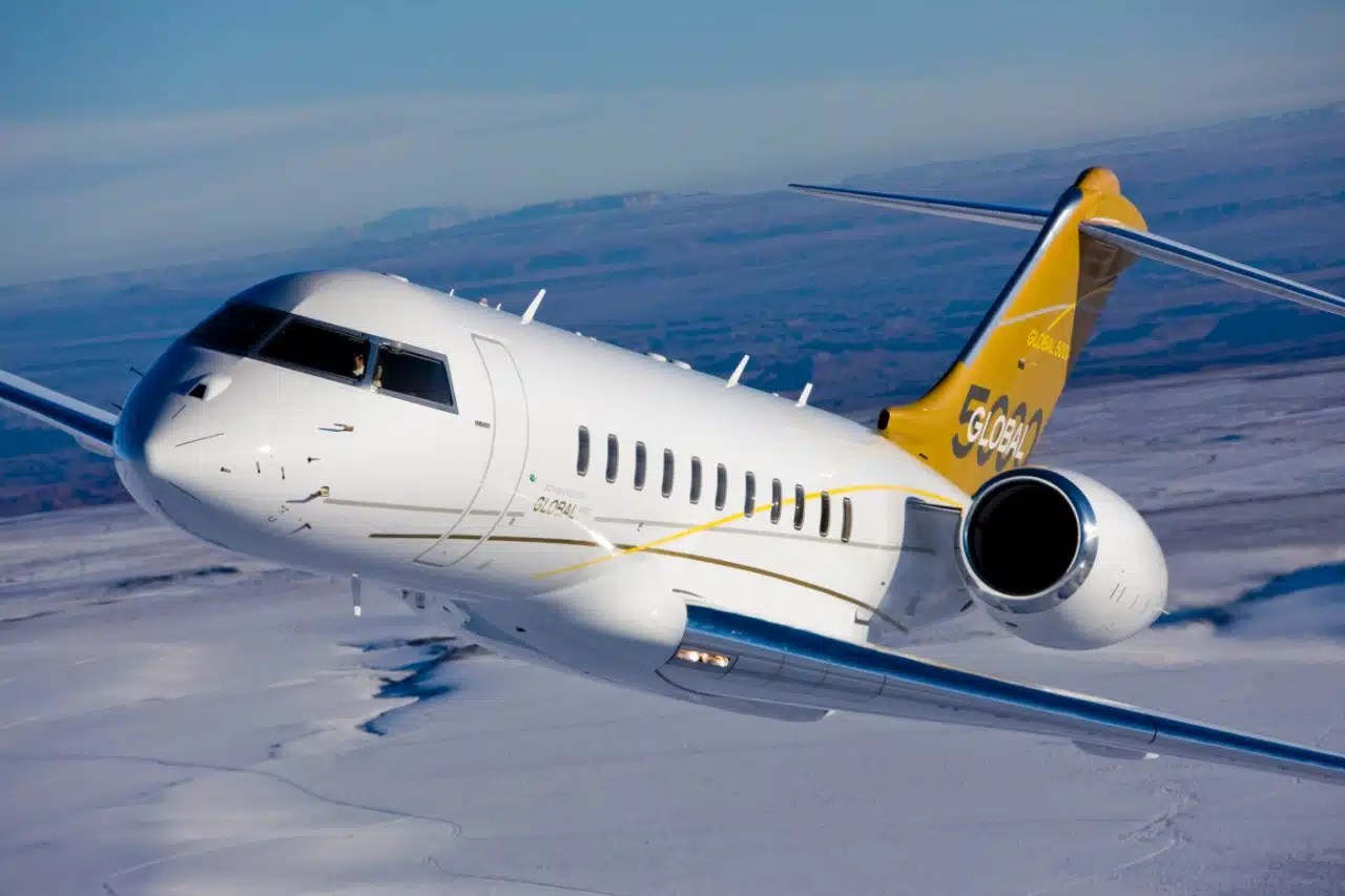 Bombardier Global 5000 Private Jet Hire AEROAFFAIRES