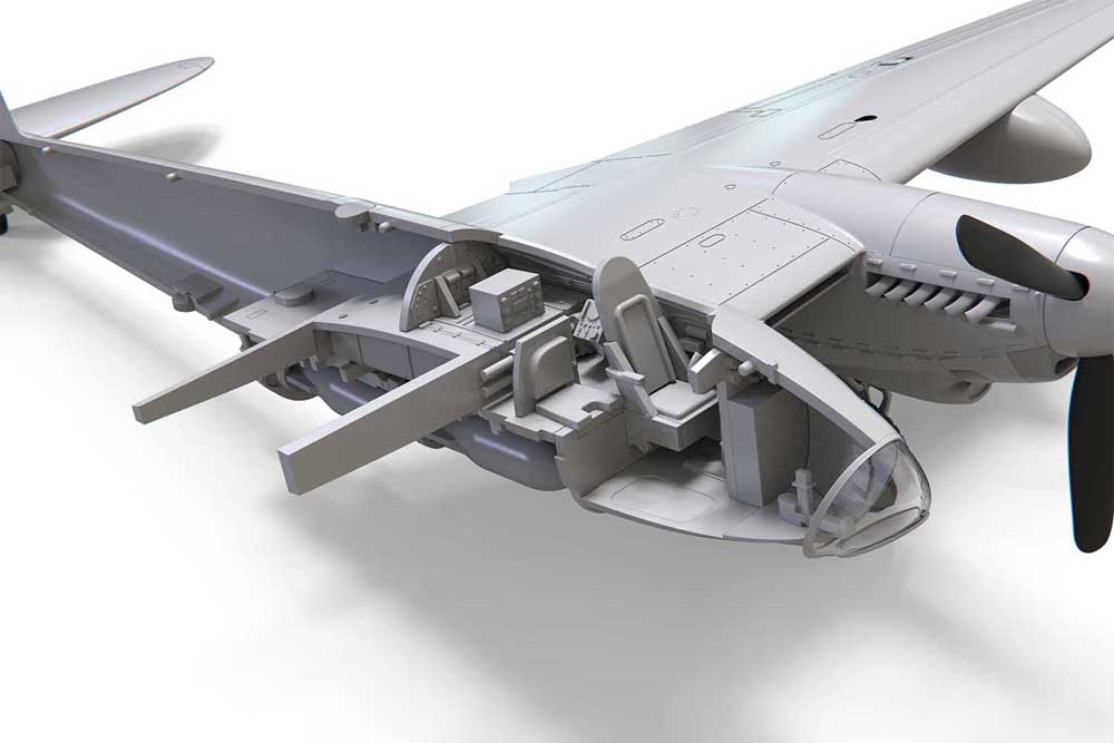 Airfix Releases Renderings, Liveries For New Tool DH Mosquito