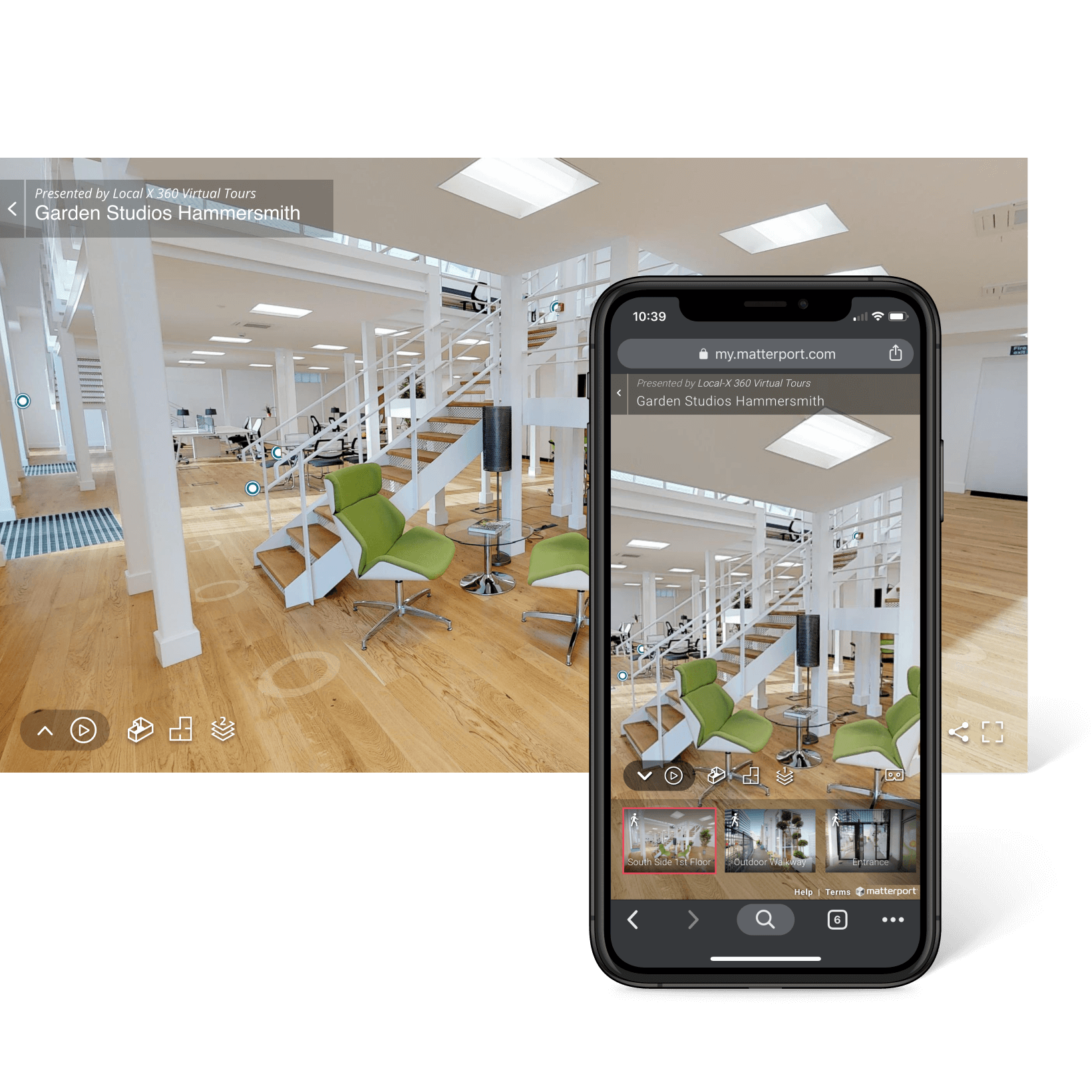 Matterport Tour Virtual 360. + de 15 años de Experiencia en Visitas