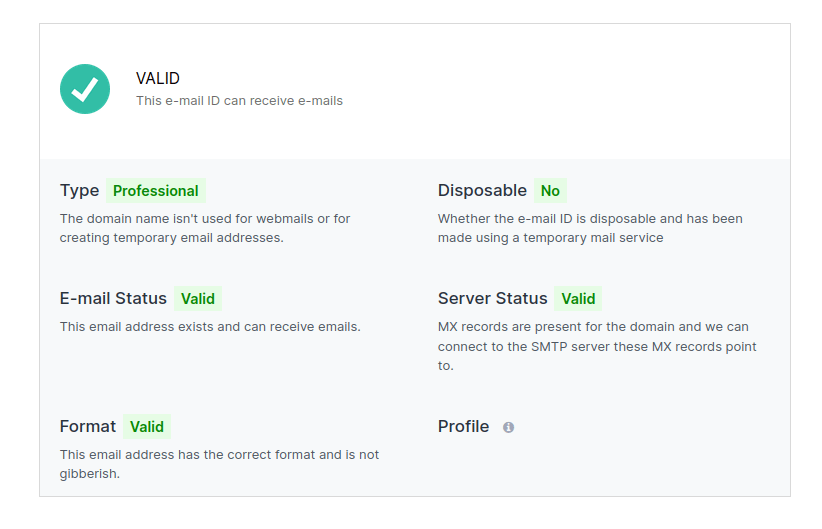 Free Email Verifier Verify email address with free email checker