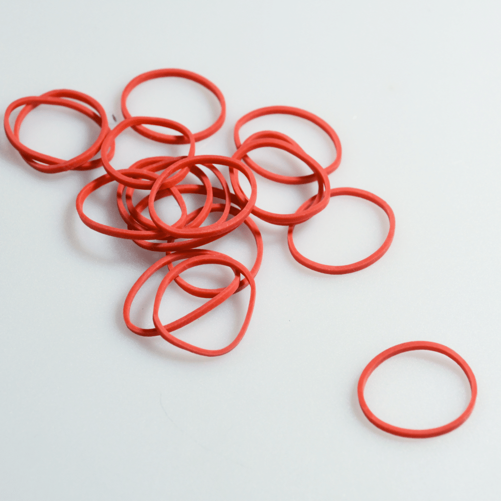 1.25" Red Rubber Band Aero Rubber Company®, Inc.