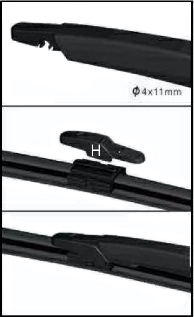 AERO Rear Wiper Installation AERO Wiper Blades Official site