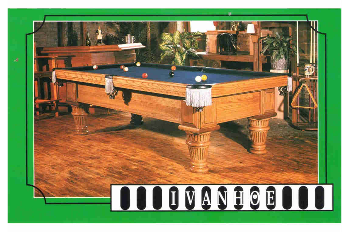Ivanhoe A.E. Schmidt Billiards