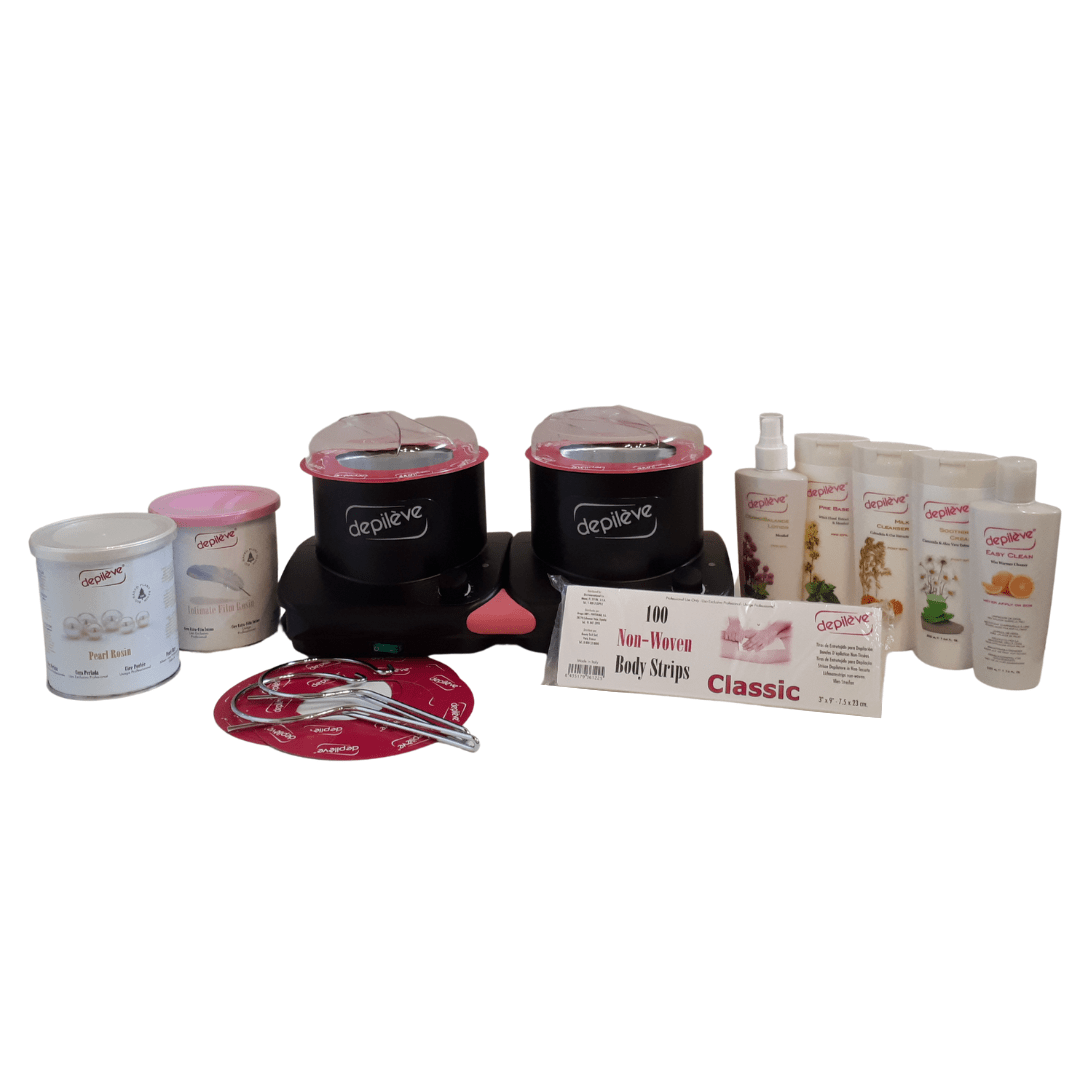 Depilève duo waxing kit *BLACK* Aesthe Source