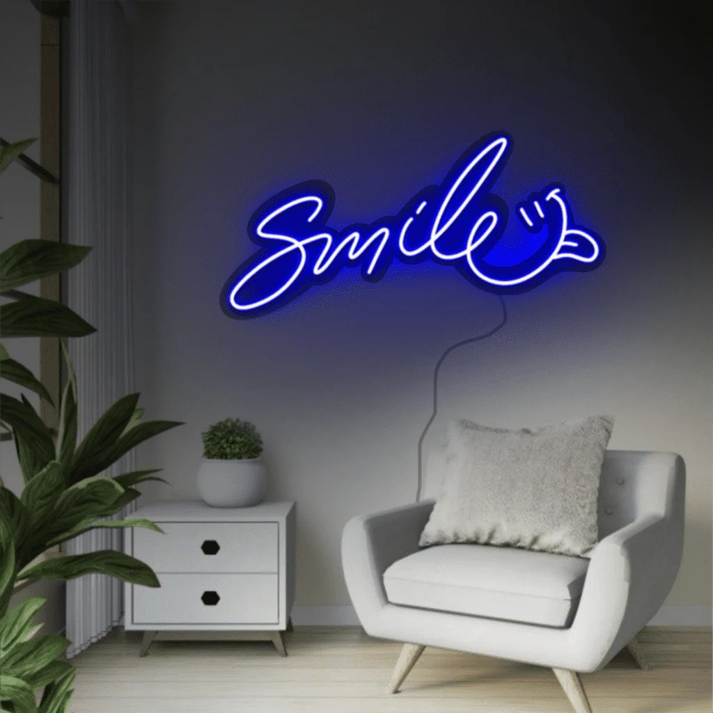 Buy Smile Neon Sign Online Neon Signs For Homes Aesthesy
