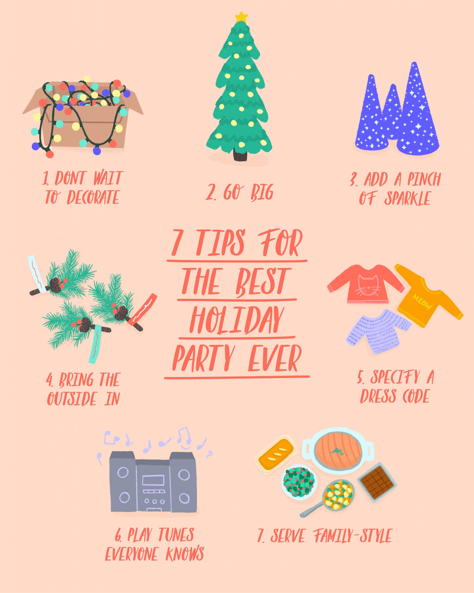 7 tips for the best holiday party ever
