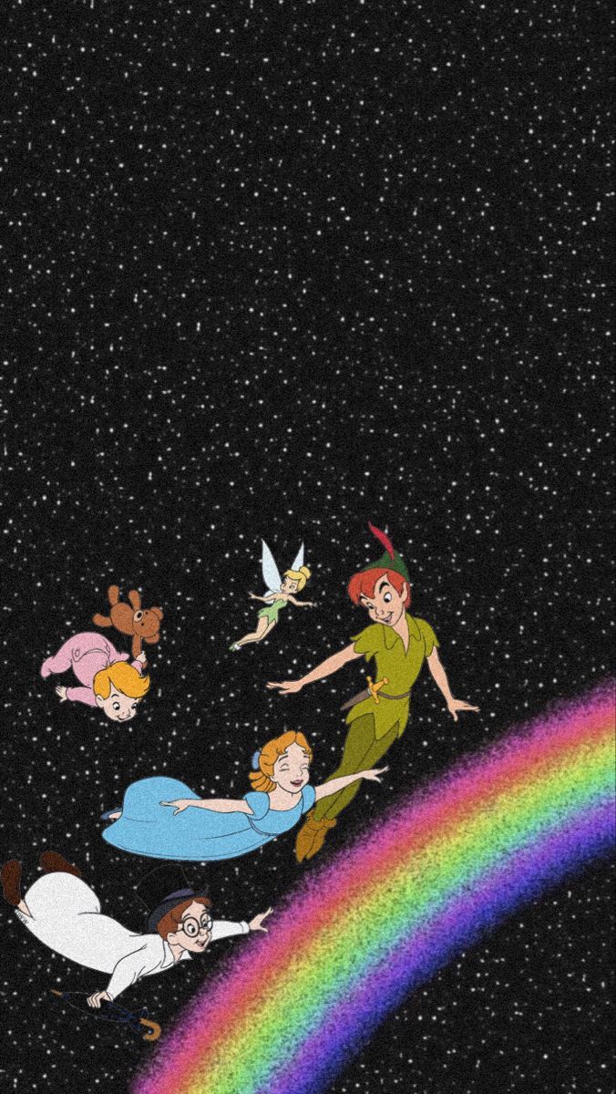 Disney Peter Pan iPhone Wallpaper by tatchankasonfire