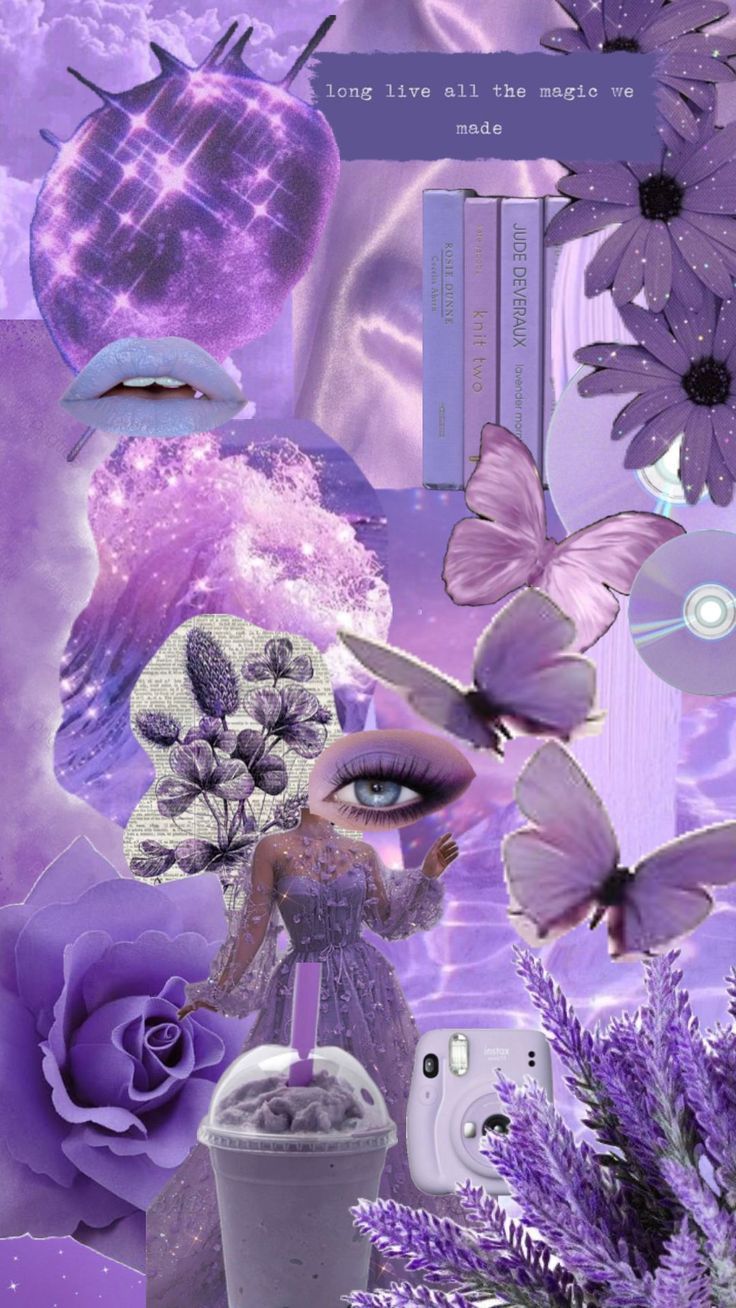 Cute Purple Aesthetic Wallpapers · 170+ Images 🦄💜💟