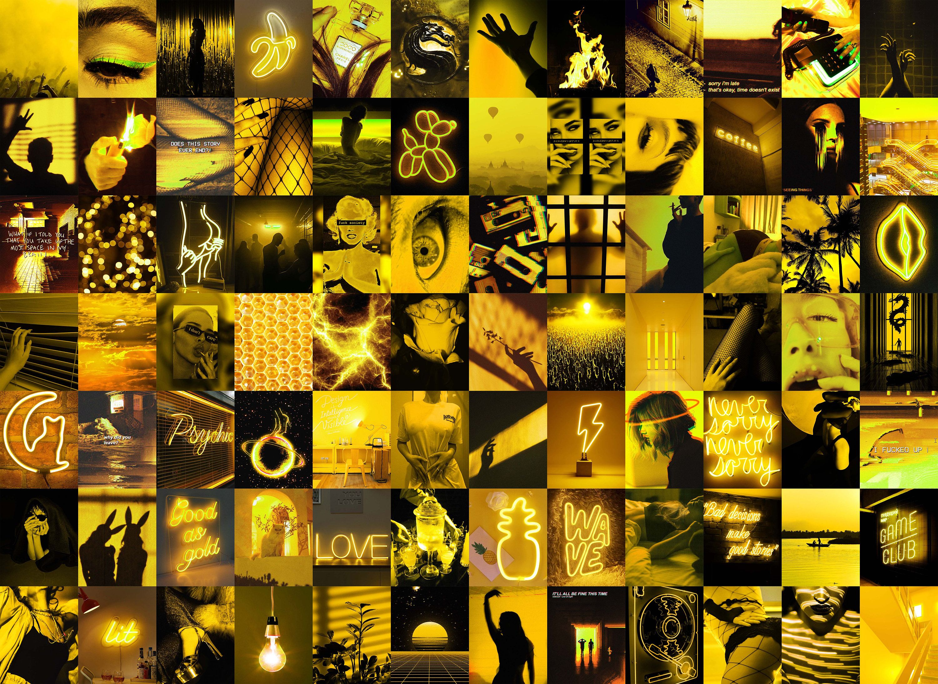 Neon Yellow Aesthetic Wallpapers · 60+ Images 🟨🔆💛