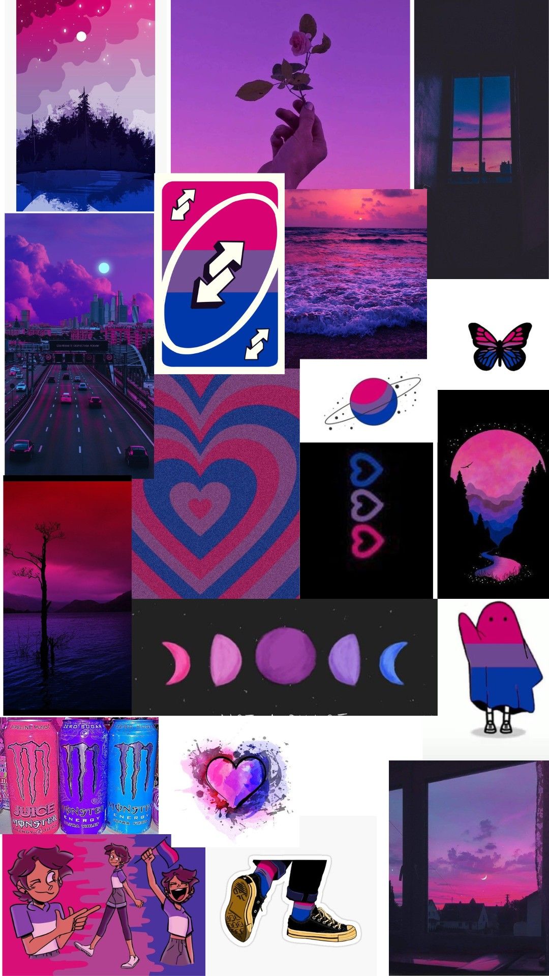 Bisexual Aesthetic Wallpapers · 210+ Backgrounds 🌈💜💖💙