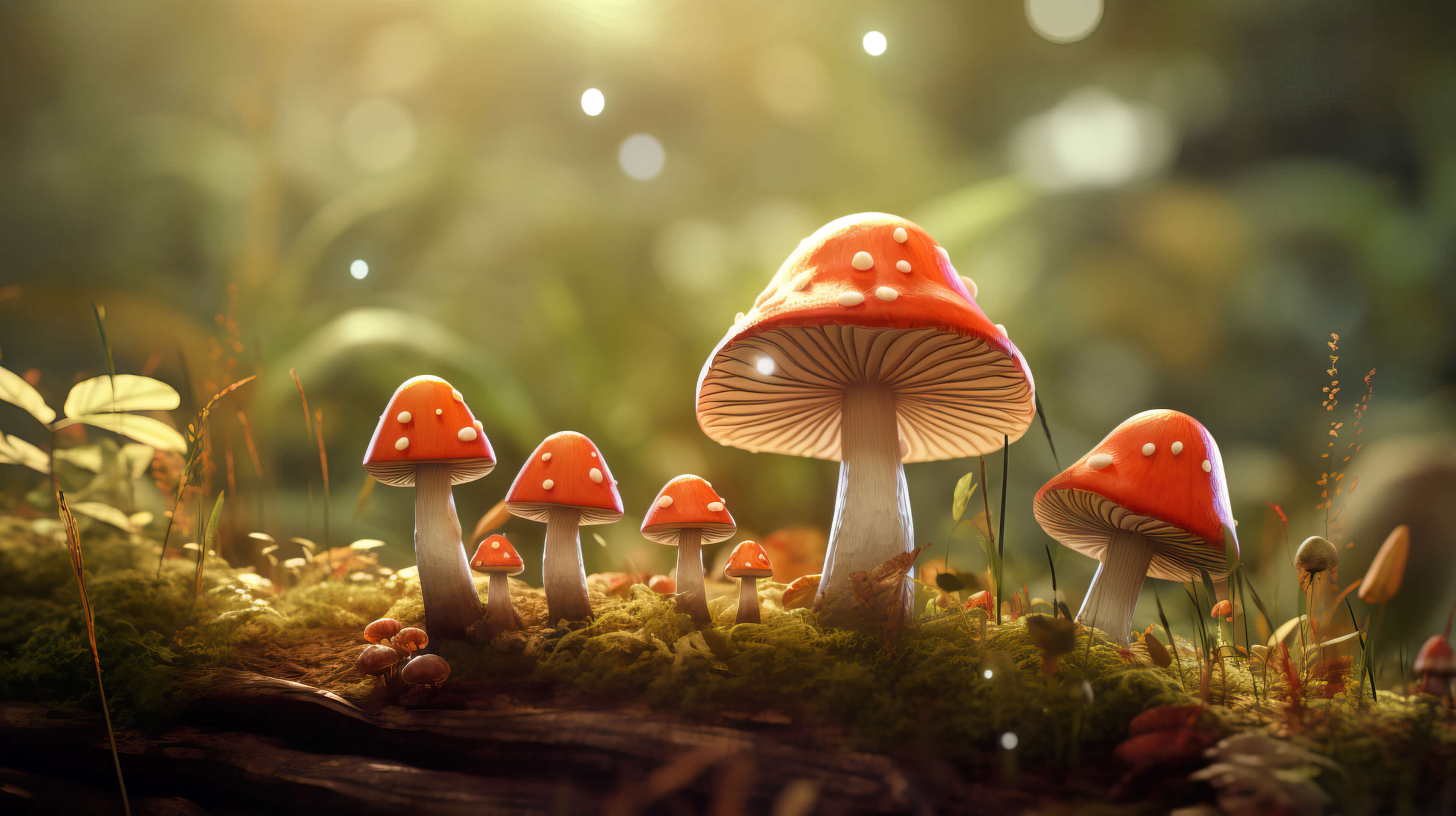 Mushroom Desktop Wallpaper Cute by ToastMeUp