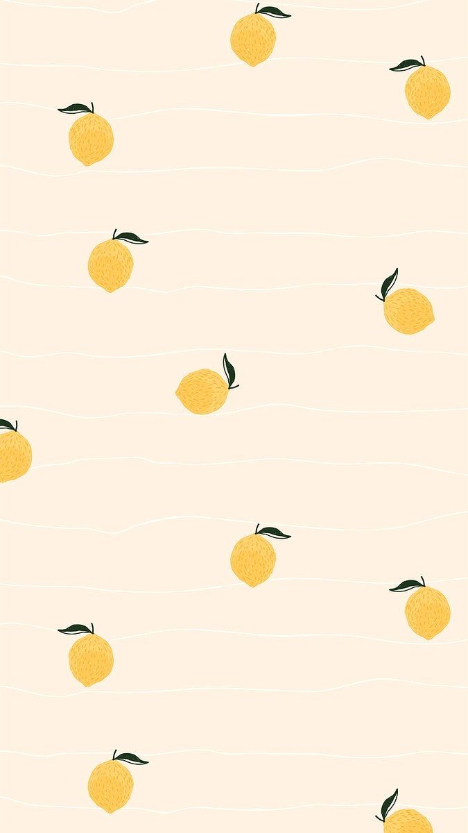 Lemon iPhone wallpaper, cute by br0cc0l1