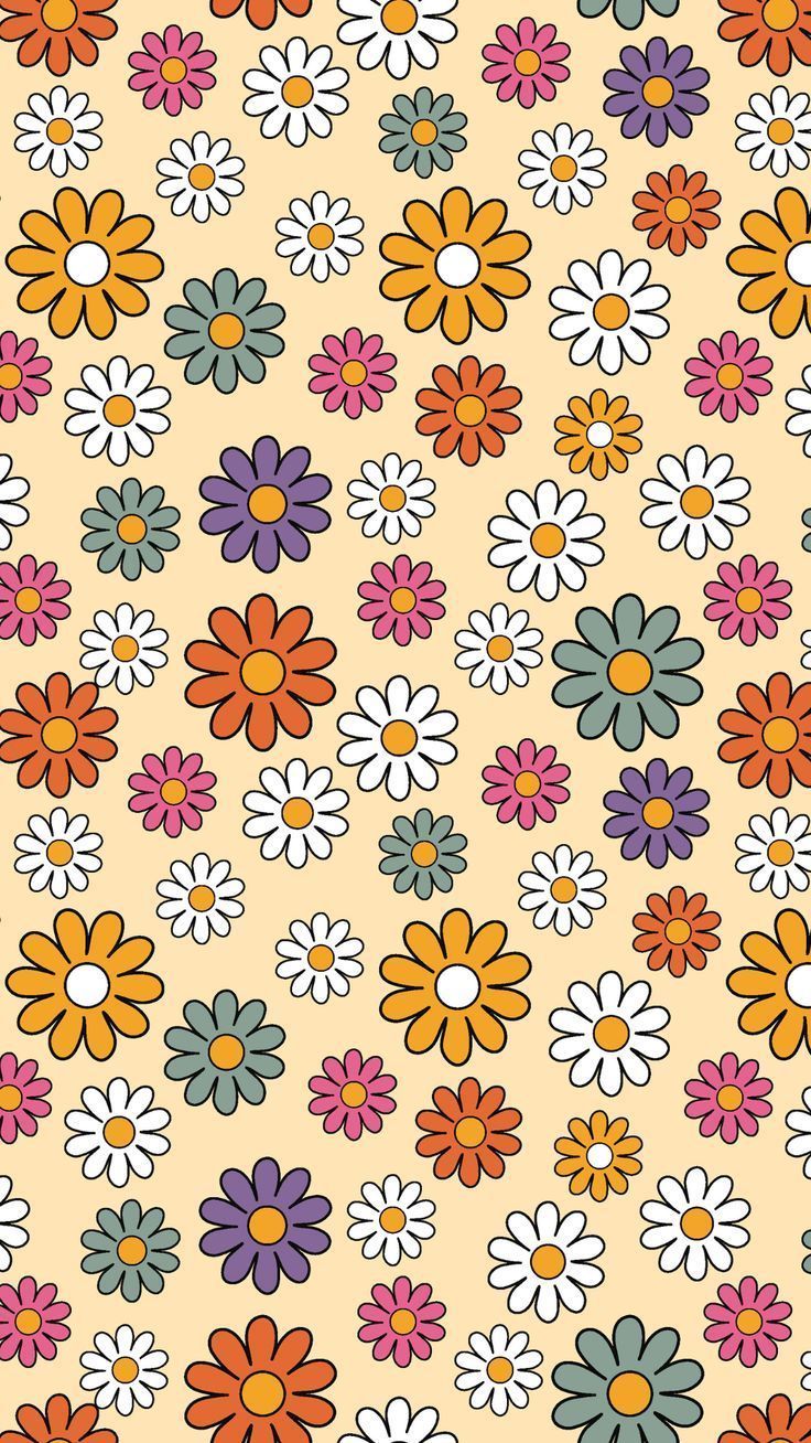 Cute Aesthetic Floral iPhone Wallpaper by MrIlluminutty