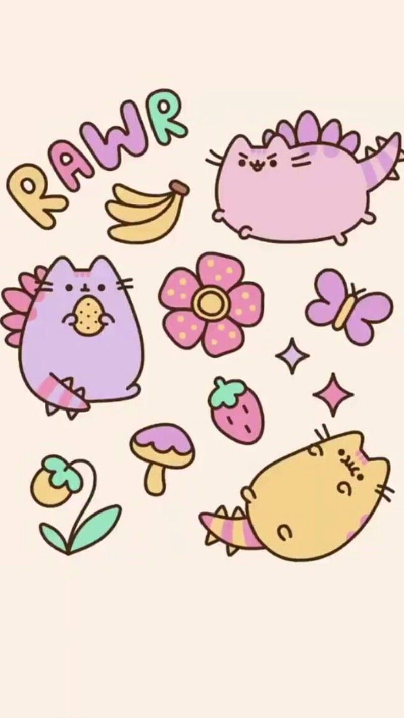 Pusheen HD Wallpaper 100++ by dragonlaugh