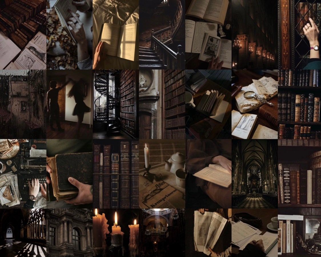 Dark academia by glutenfreekitty