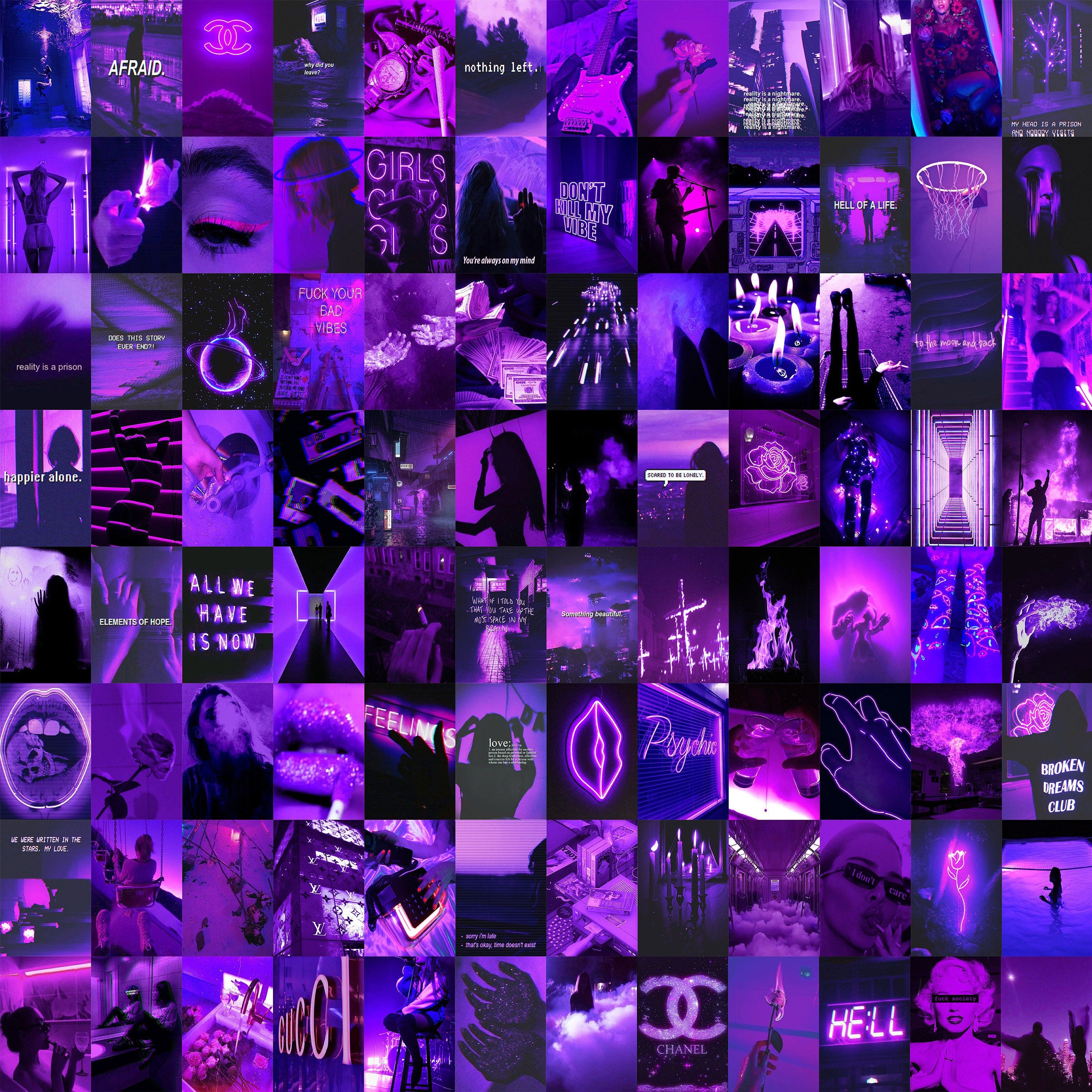 Aesthetic Wallpaper Purple by RoadBell