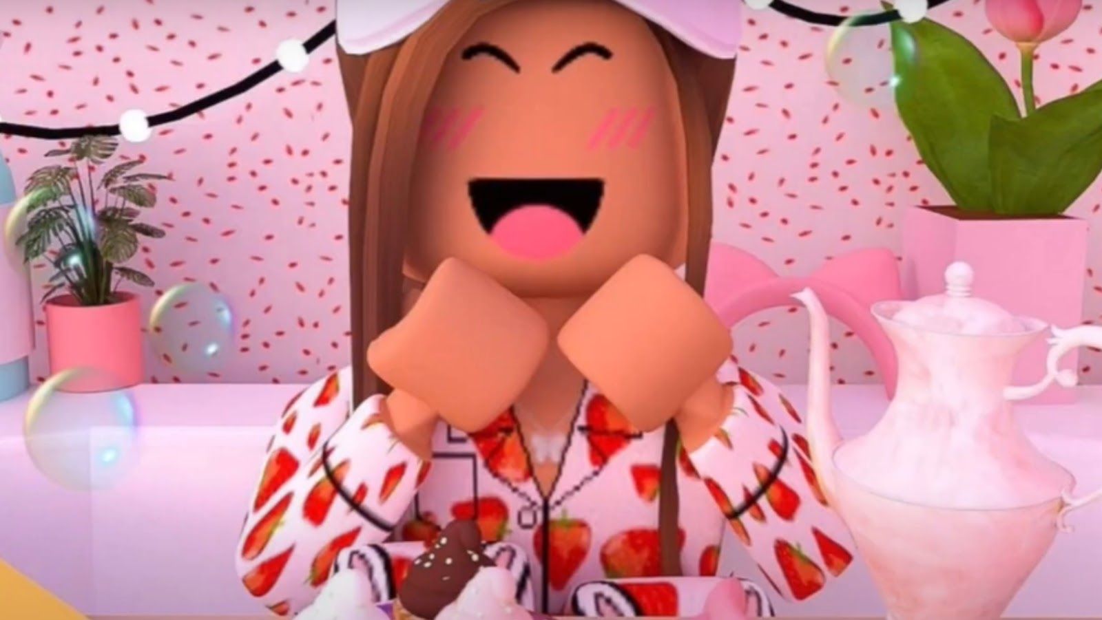 Roblox Aesthetic Blonde Girls Wallpaper by