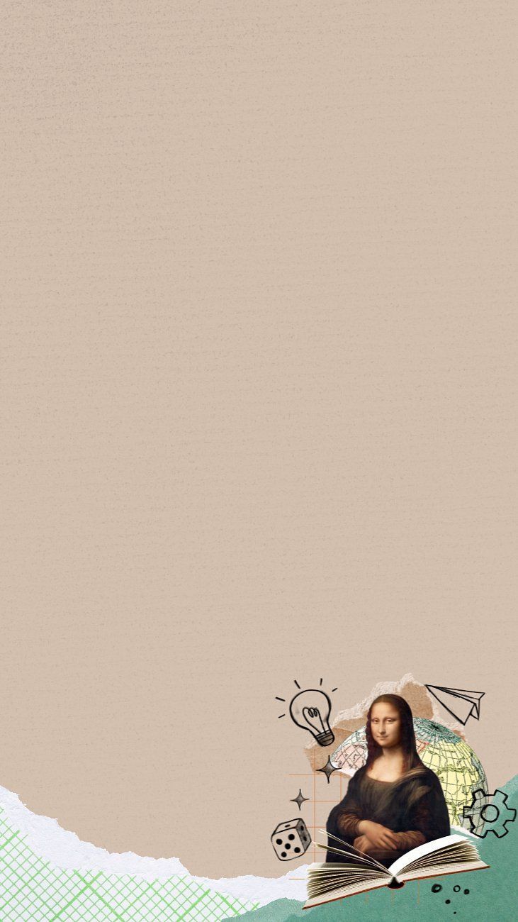 Mona Lisa aesthetic iPhone wallpaper by
