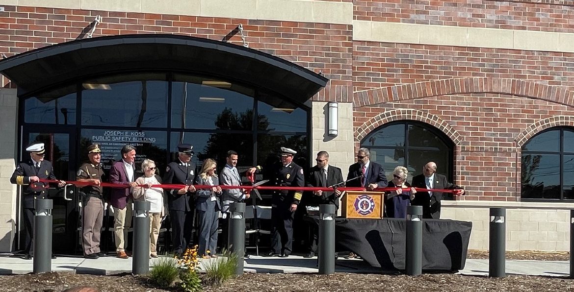 Township Opens New Public Safety Building Anderson, Eckstein