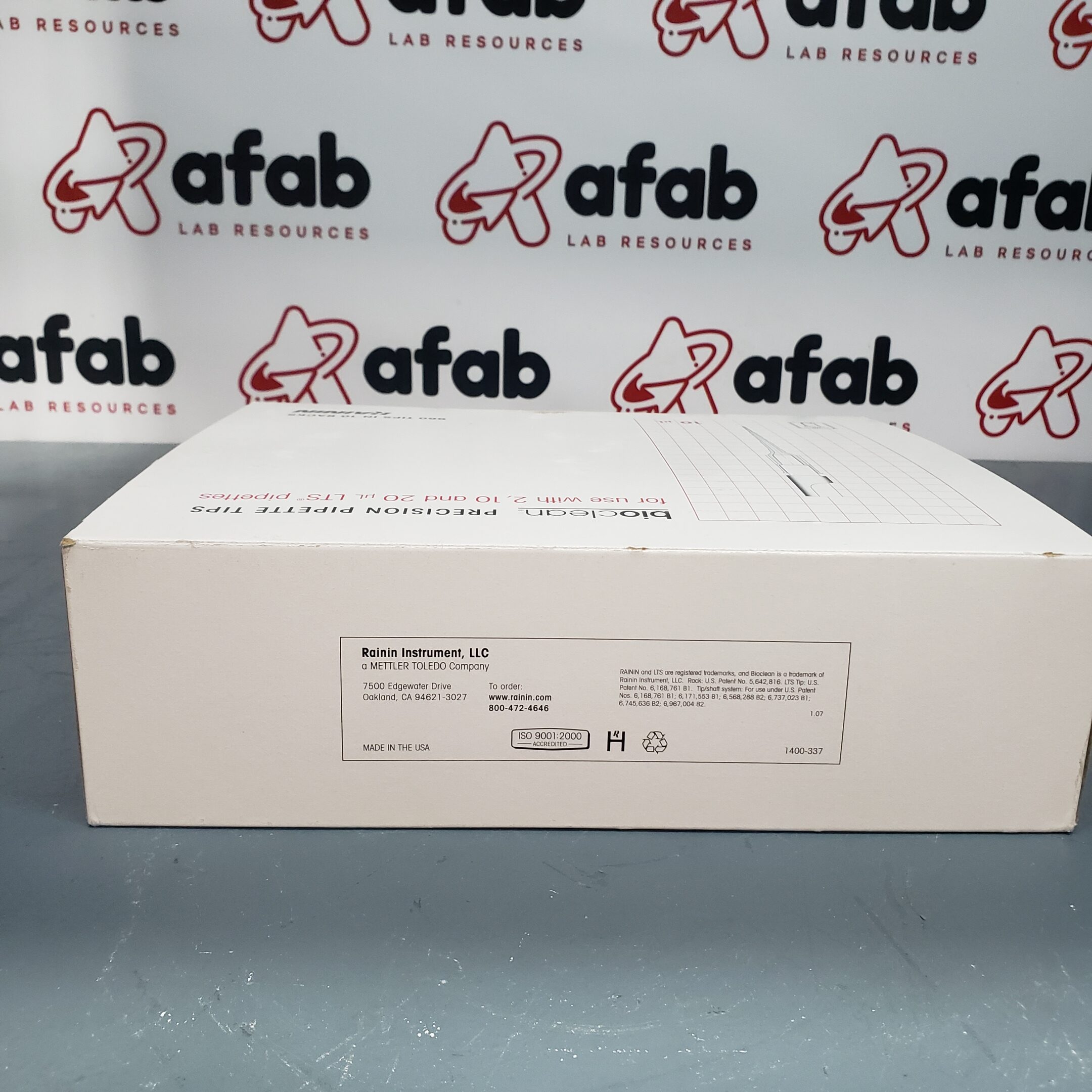 Rainin BioClean Precision Pipette Tips RTL10F (960) AFAB