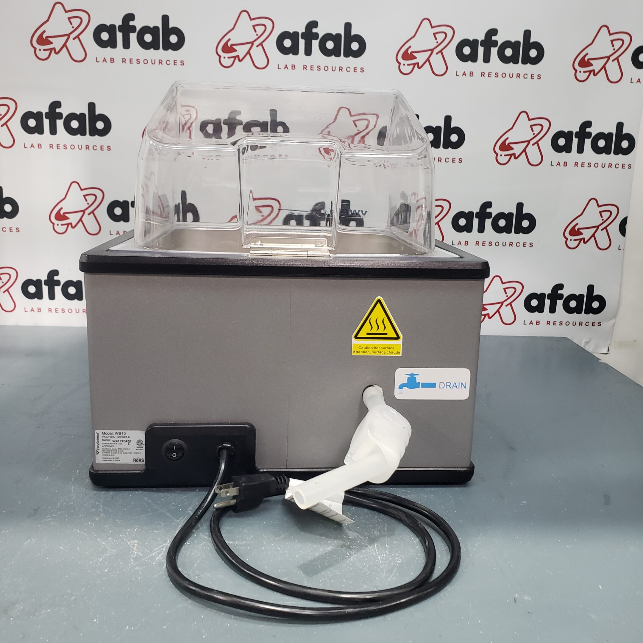 VWR WB10 Digital General Purpose Water Bath AFAB Lab Resources