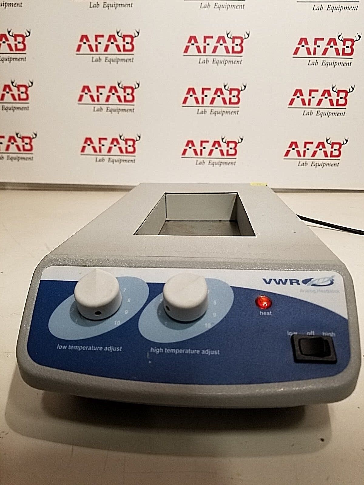 VWR 949314 Analog 3 Heat Block No Blocks AFAB Lab Resource
