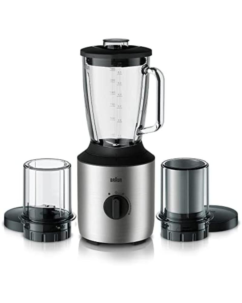BRAUN Blender JB3273 800W Stainless Glass Jug Afandee Lebanon