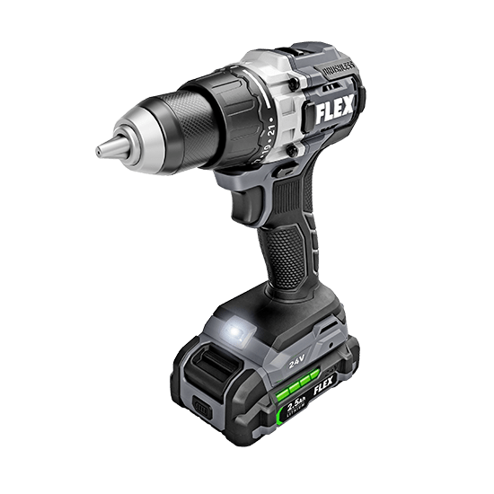 FLEX 1/2″ 2Speed Drill Driver Kit