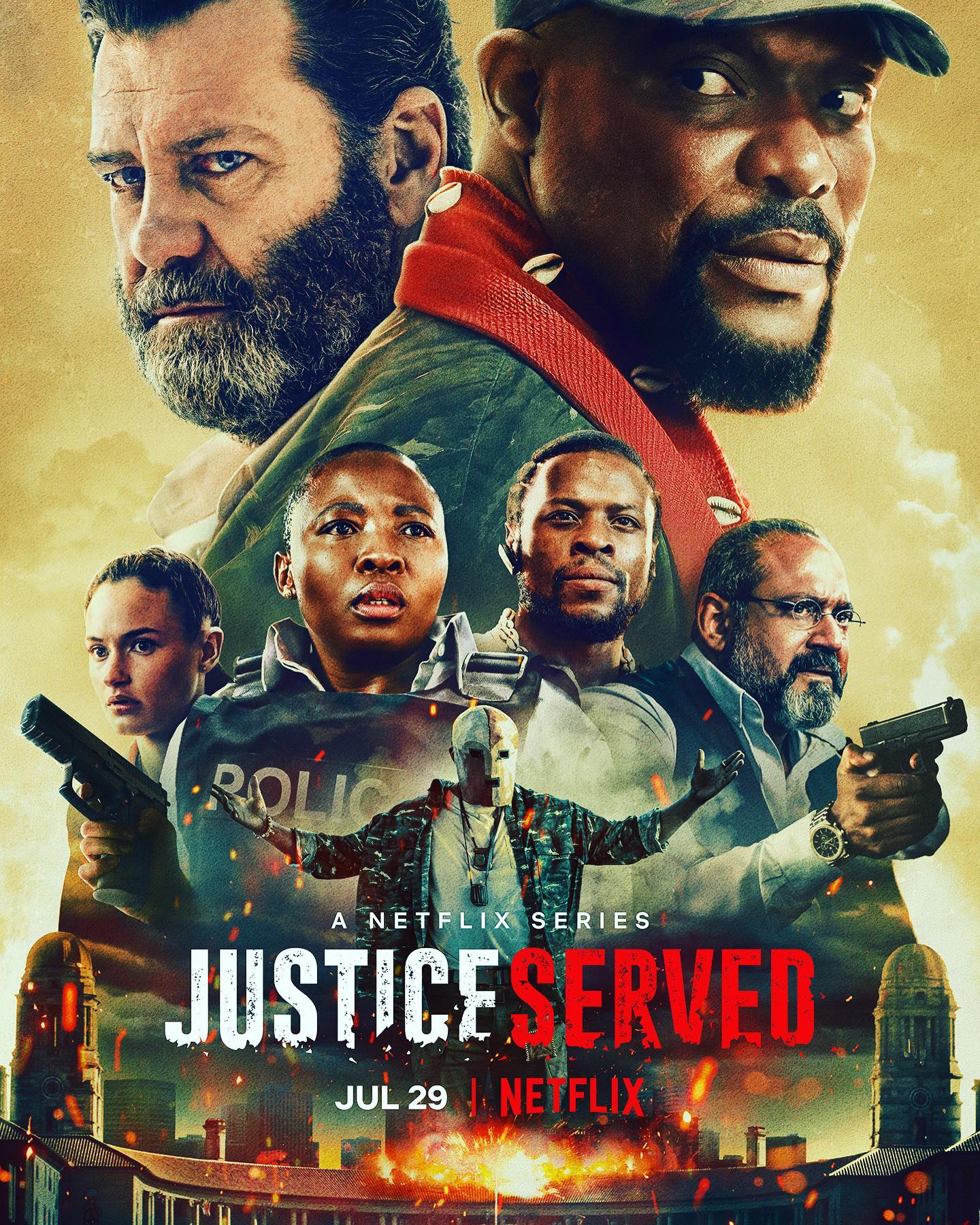 Trending Netflix series Justice Served directed and shot by AFDA alumni