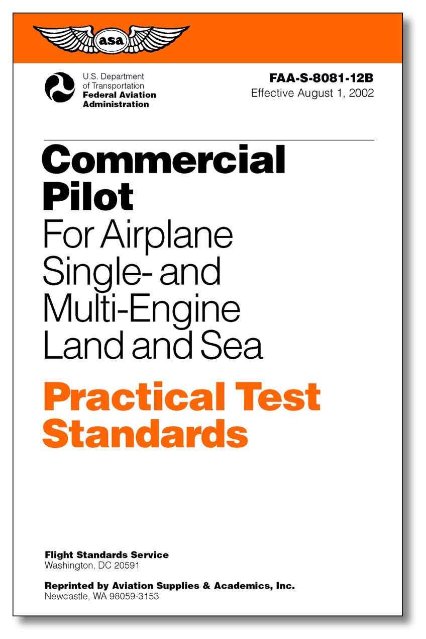 Practical Test Standards Commercial Pilot AFE