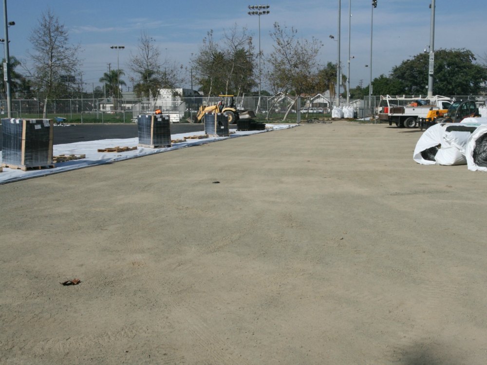 Gilbert Lindsay Park Athletic Field Engineering