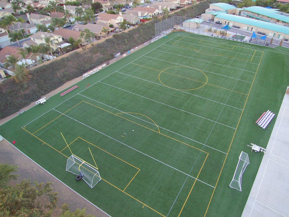 Crossroads Christian School Corona Athletic Field Engineering