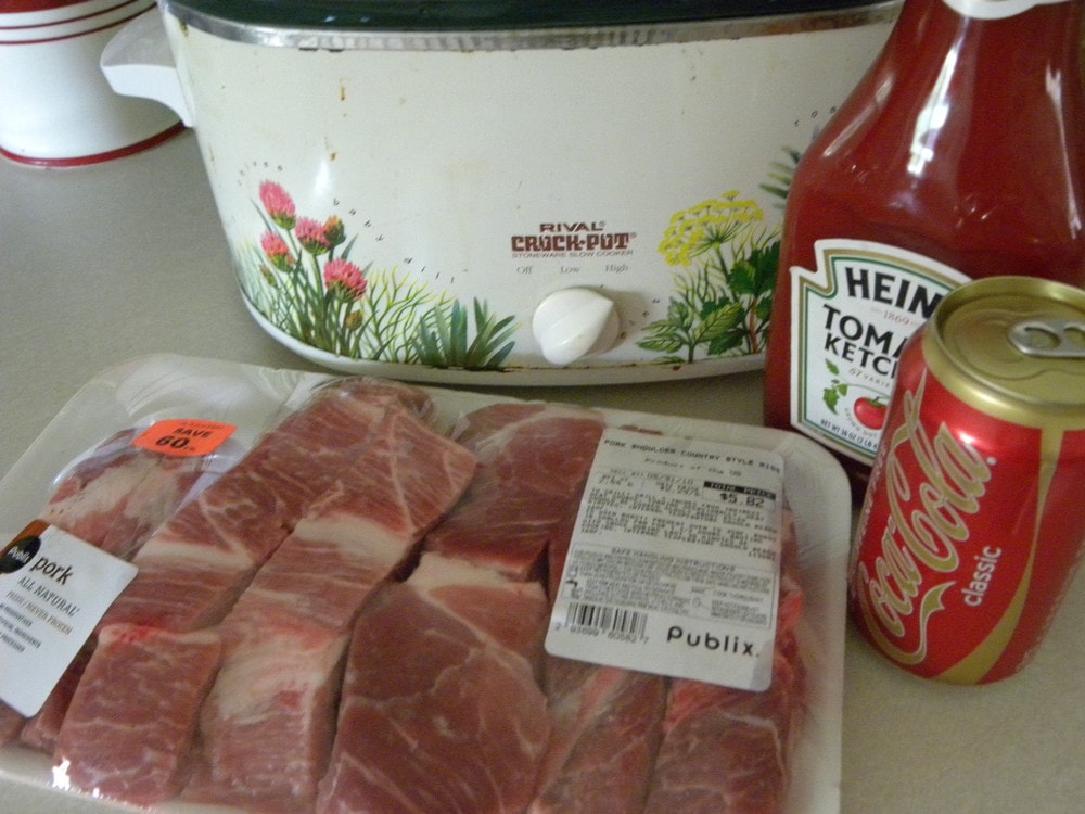 Crockpot BBQ Country Style Ribs Moms with Crockpots