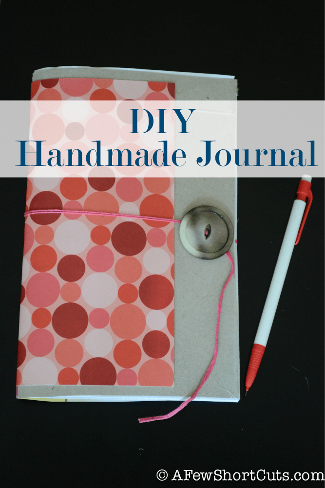 DIY Handmade Journal A Few Shortcuts