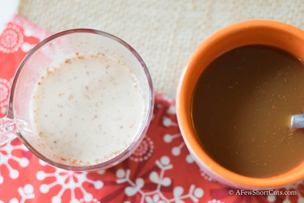 homemadegingerbreadcoffeecreamer1 A Few Shortcuts