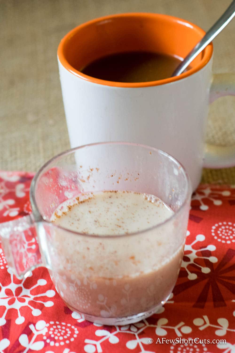 Homemade Gingerbread Coffee Creamer A Few Shortcuts