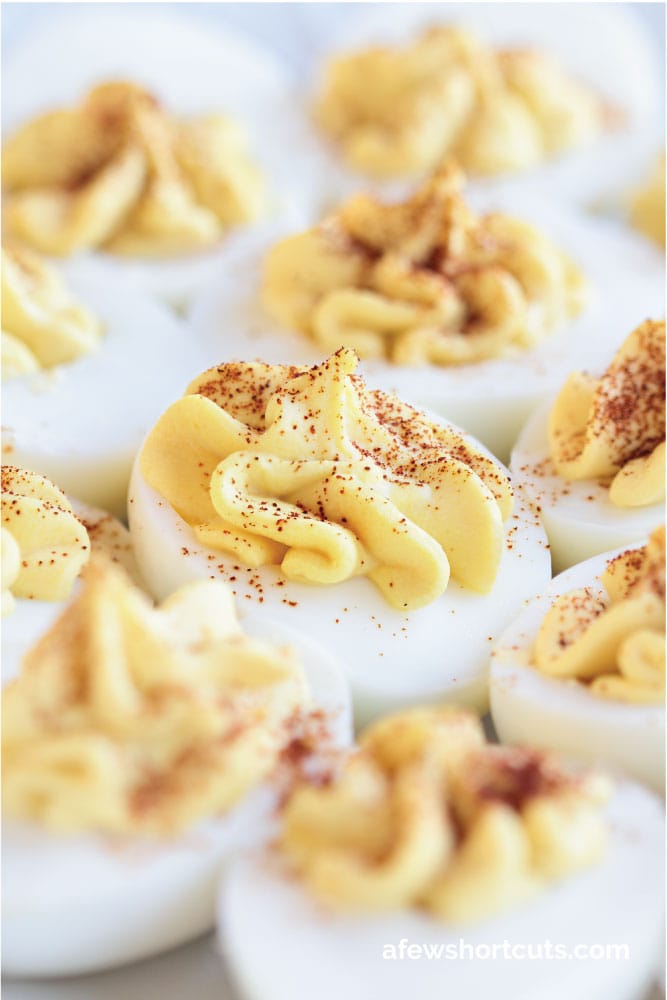 The Best Deviled Eggs Recipe A Few Shortcuts