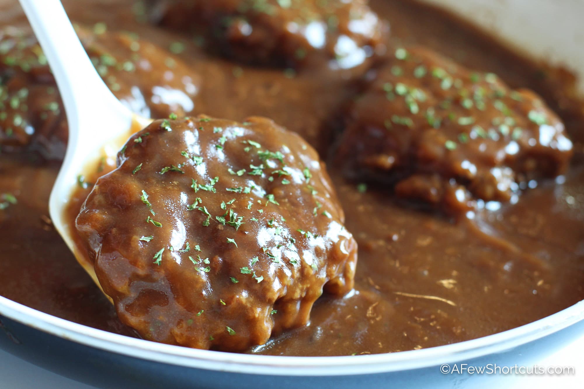 Simple Salisbury Steak Recipe A Few Shortcuts