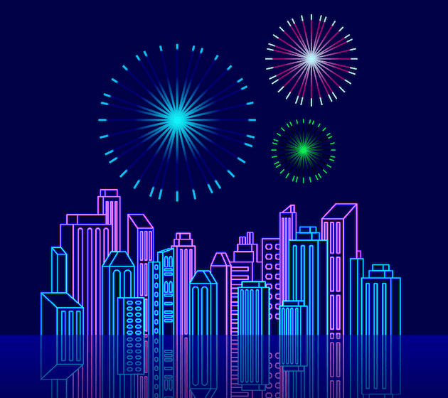 Reigning in the New Year Affant