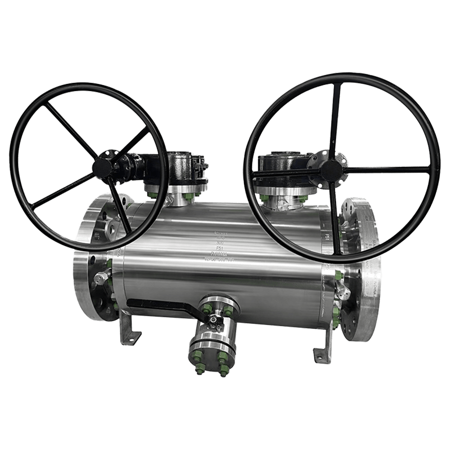 Trunnion Mounted DBB Ball Valve Flange Type Series 122 Affco