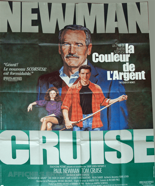 La couleur de l'argent Affiches de cinéma de la collection EricBad