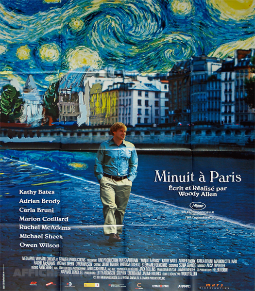 Minuit à Paris Affiches de cinéma de la collection EricBad