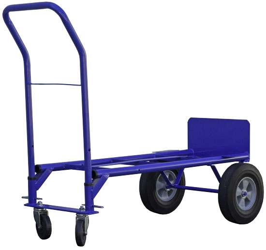 Convertible Hand Truck Steel caster wheel distributing company, heavy equipment, caster