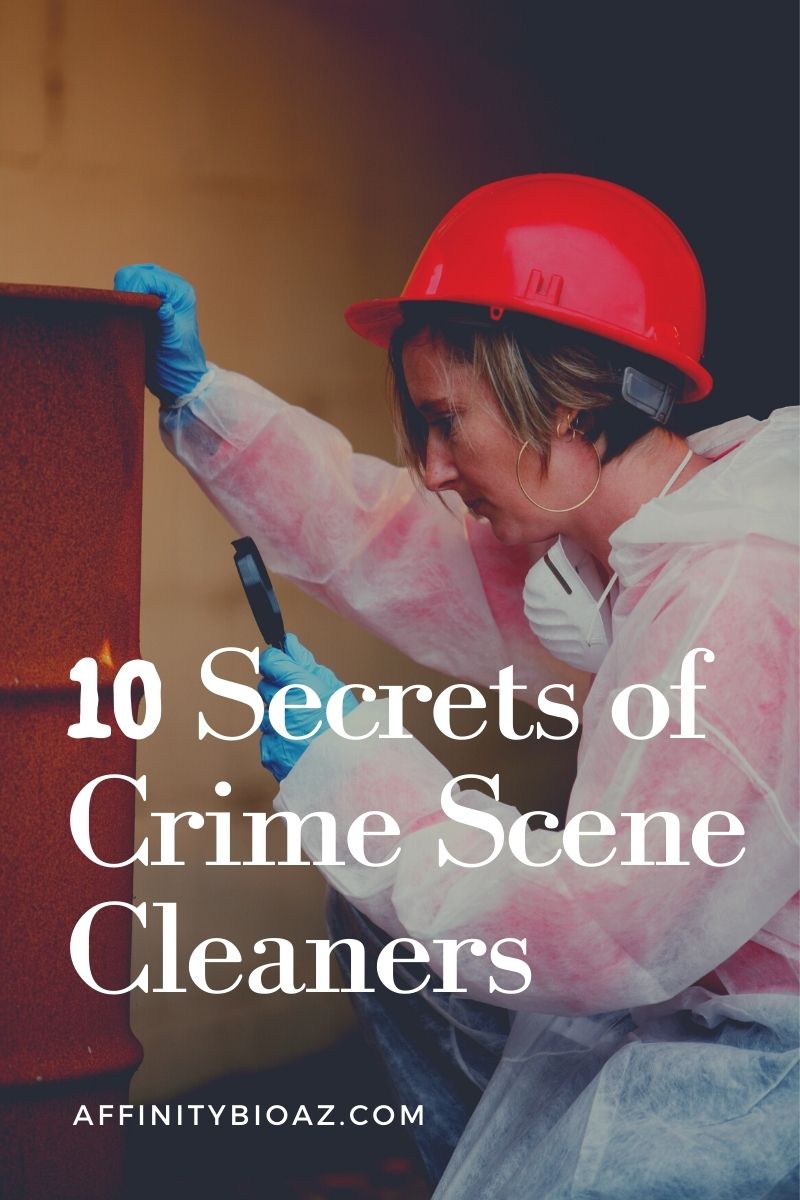 10 Secrets of Crime Scene Cleaners Affinity Bio Arizona