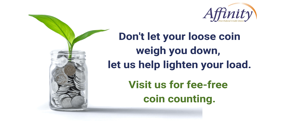 Coin Counting Affinity First Federal Credit Union