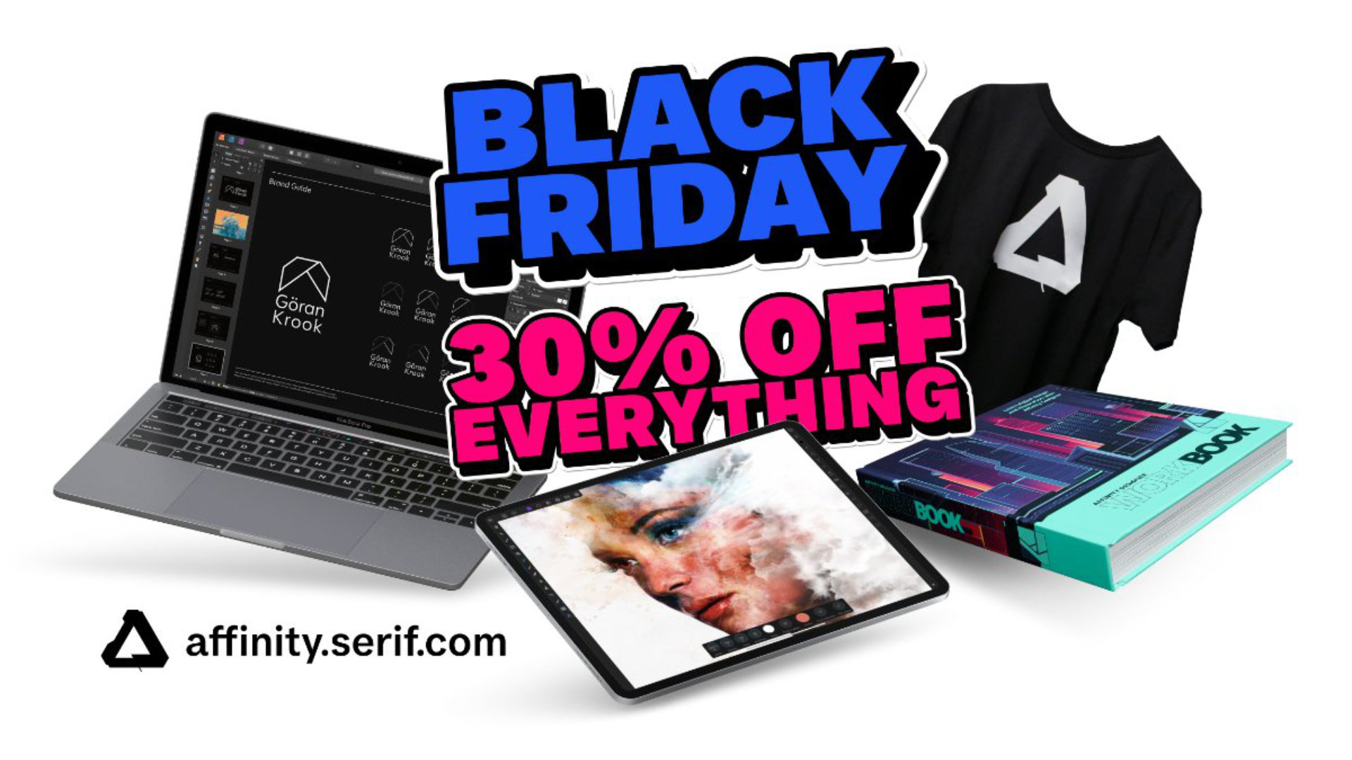 Affinity Black Friday 30 Rabatt auf Apps und ALLES im Affinity Store